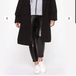 Fashion Nova Two-Tone Hooded Jacket